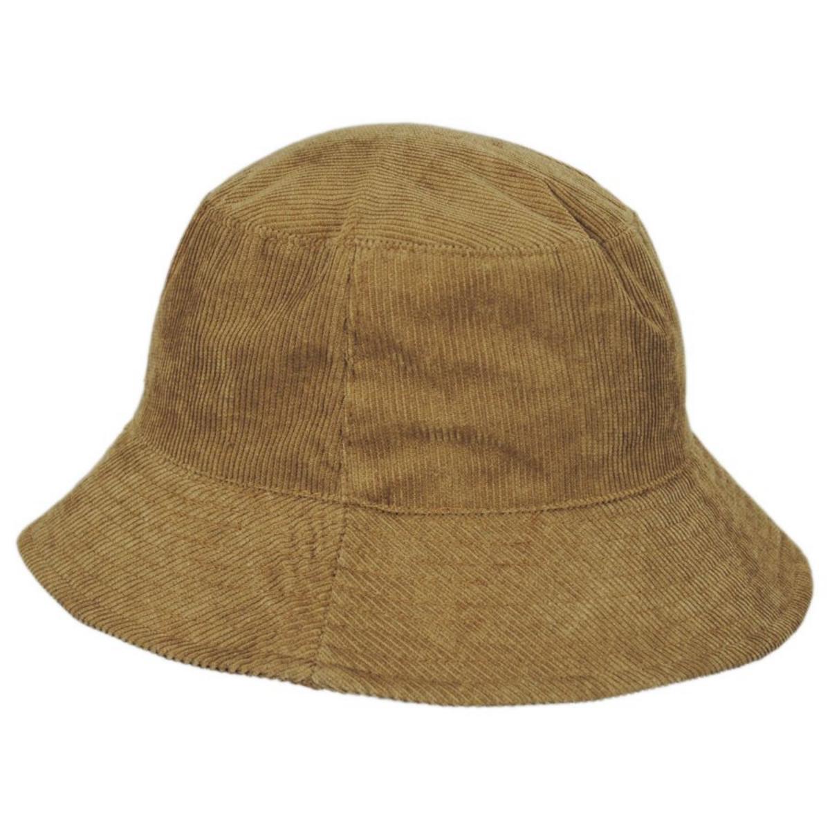 Scala | Verdo Corduroy Bucket Hat | 106413 | profile | CAMEL