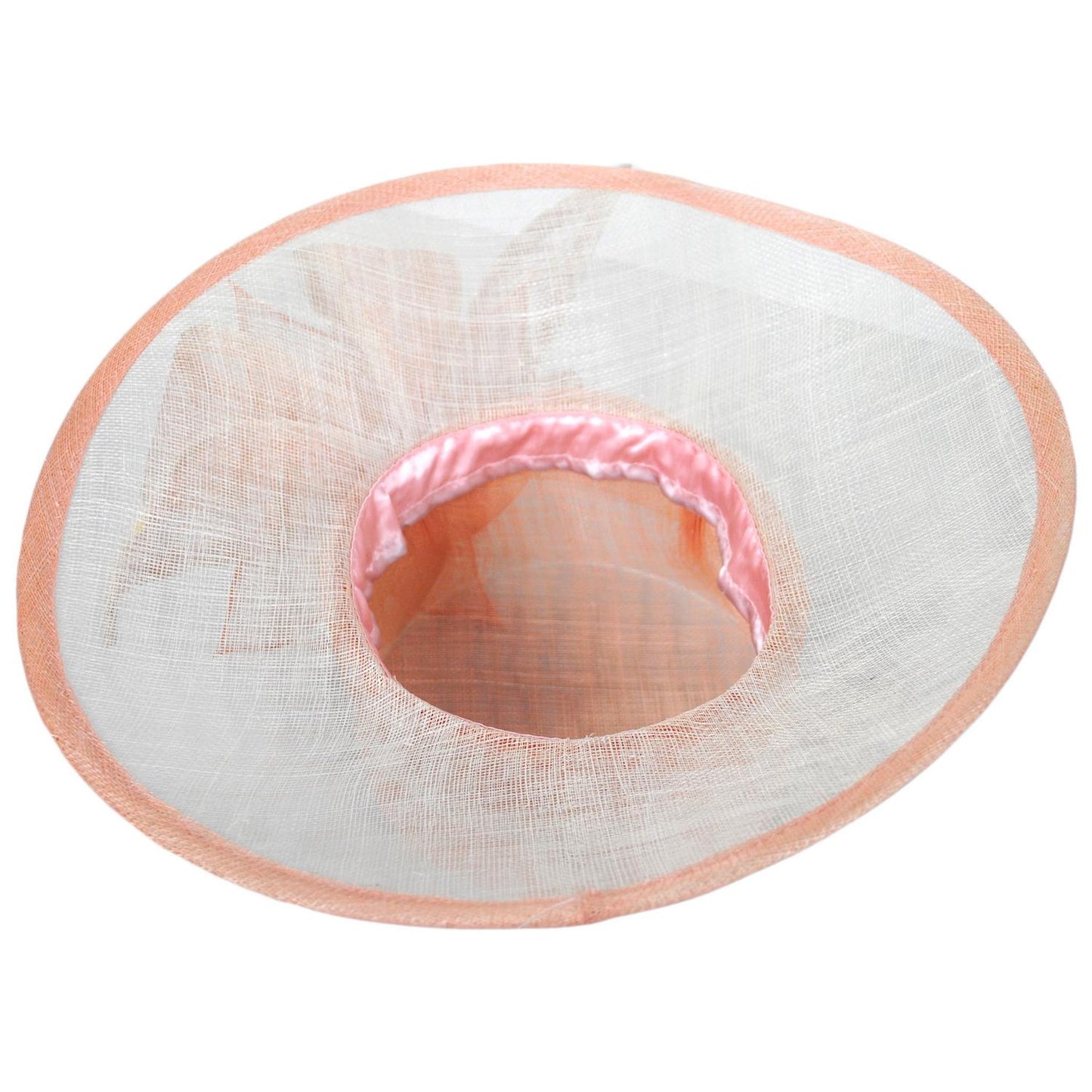 Sophia | Poudre Sinamay Straw Boater Dress Hat | 122982 | under | PINK