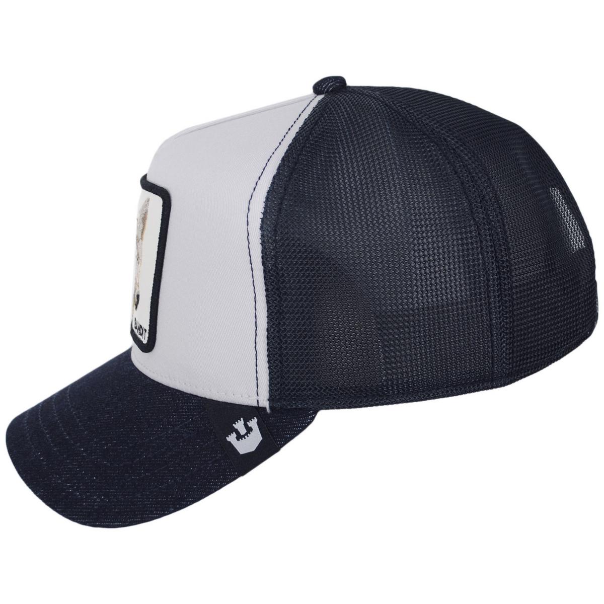 Goorin Bros | Bandit Coyote Mesh Trucker Snapback Baseball Cap | 200719 | profile | LIGHT GREY