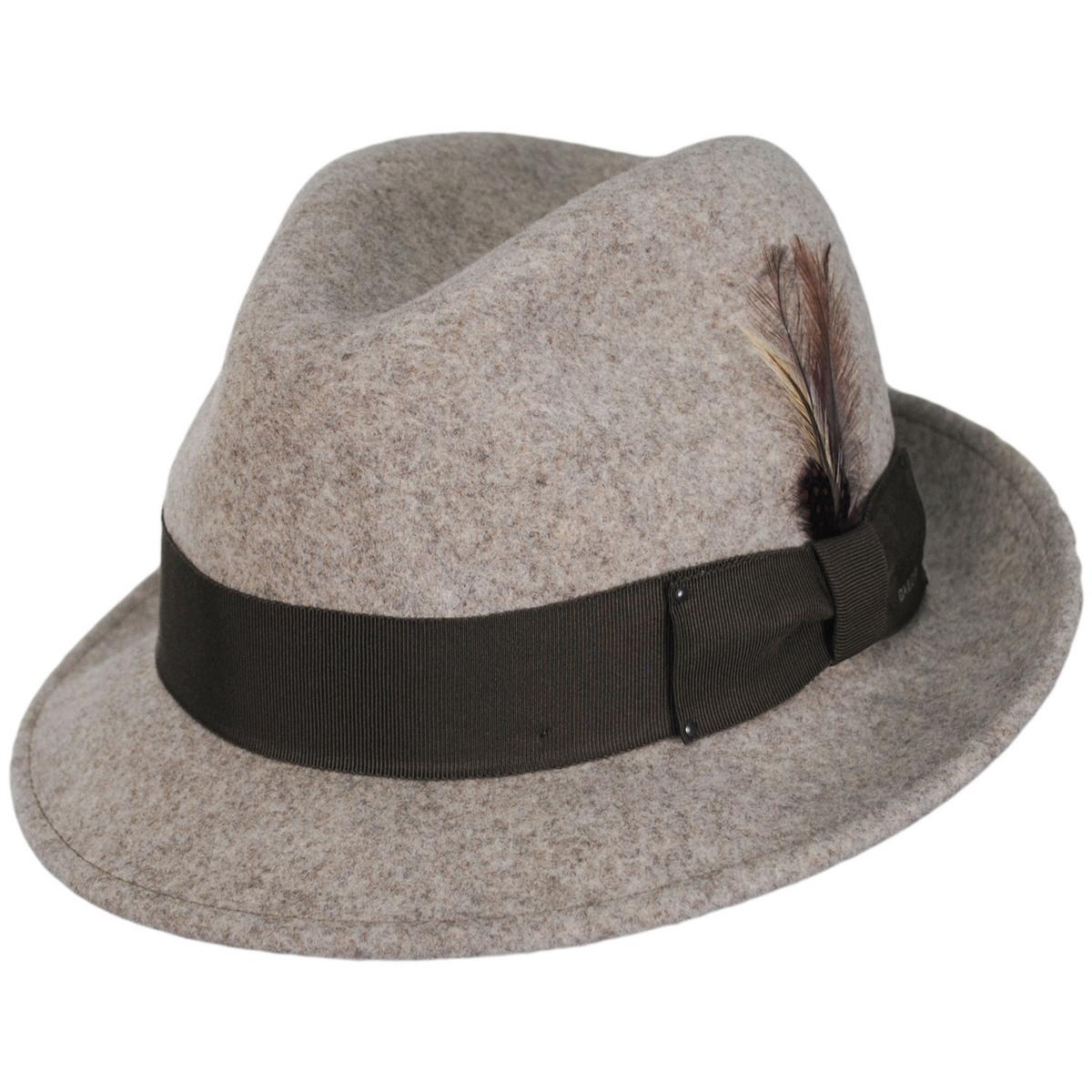 Bailey 1922 | Tino Wool LiteFelt Trilby Fedora Hat - Natural Mix | 130008FW22 | lead | NATURAL MIX