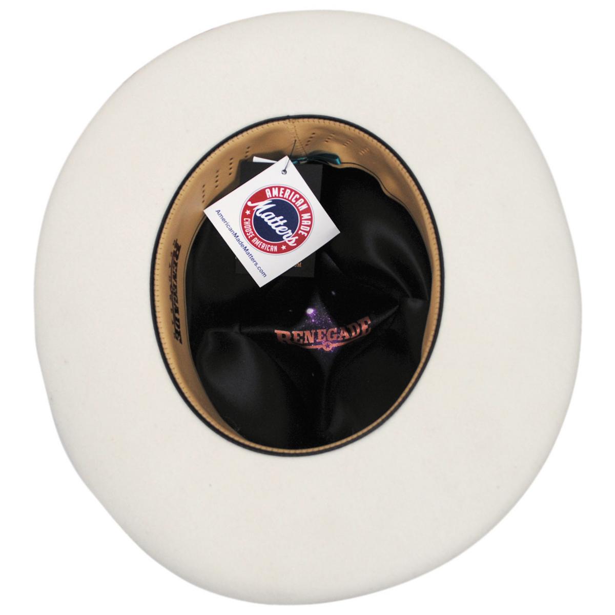 Renegade | Echo Wool Felt Mounty Hat | 133306 | under | WHISPER