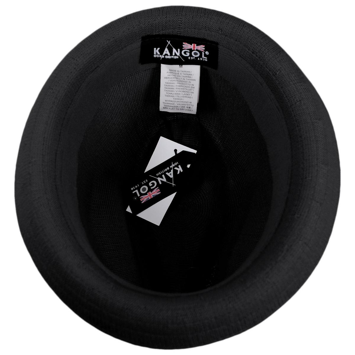 Kangol | Tropic Playa Stingy Brim Fedora Hat | 140518 | under | BLACK