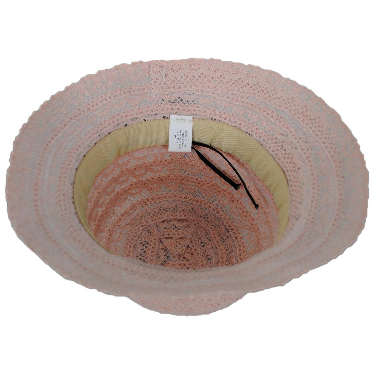 Jeanne Simmons | Toddler's Lace Cloche Hat | 510934 | under | PINK