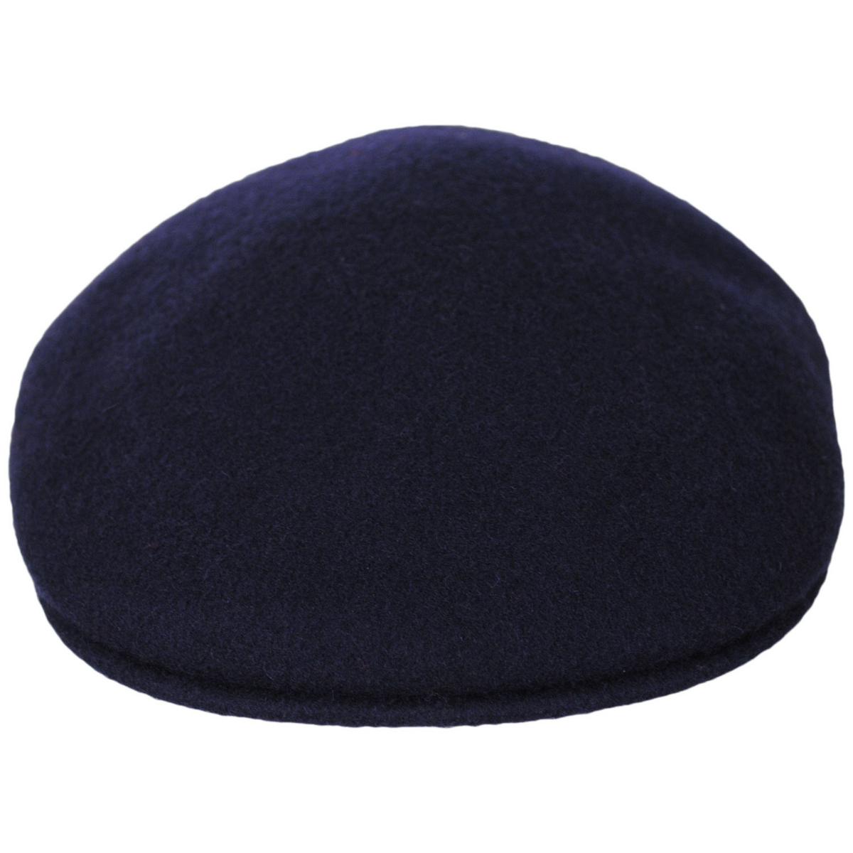 Kangol | Wool 504 Ivy Cap | 160800 | front | DARK BLUE
