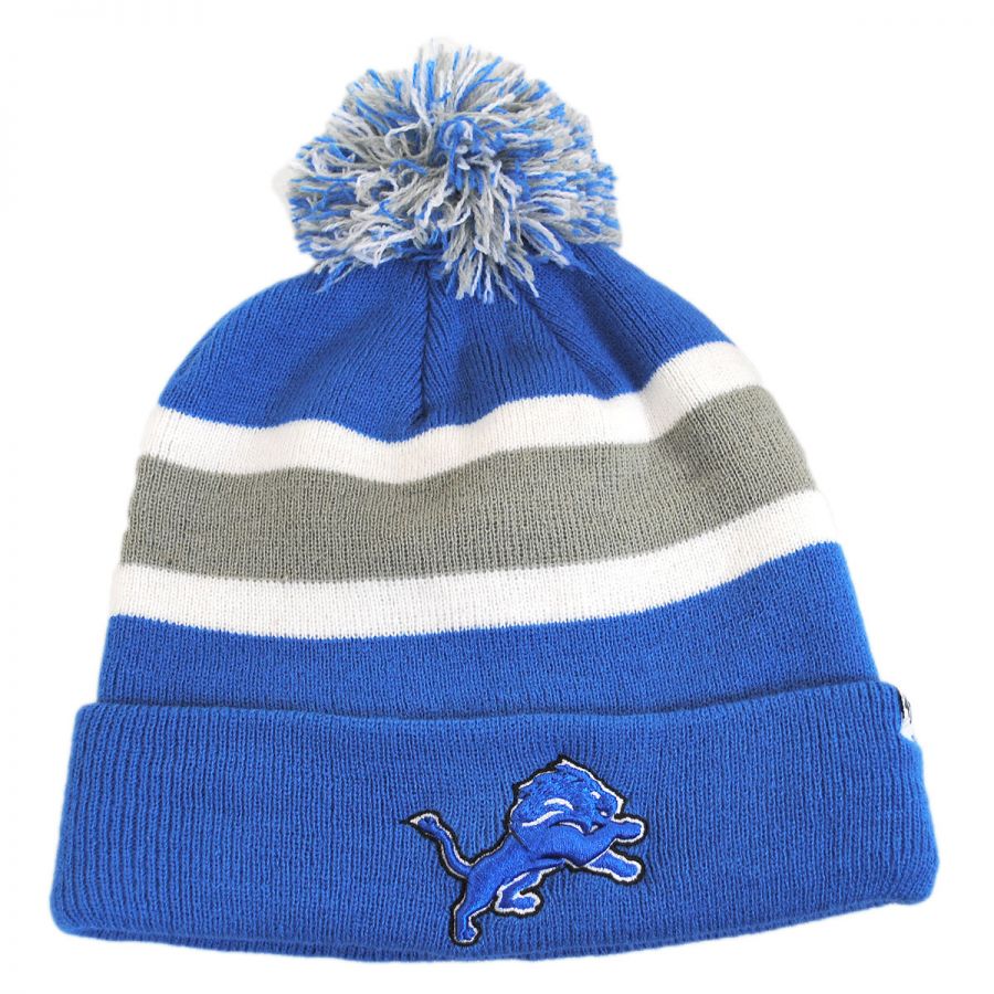 47 Brand Detroit Lions Nfl Breakaway Knit Beanie Hat Nfl Football Caps