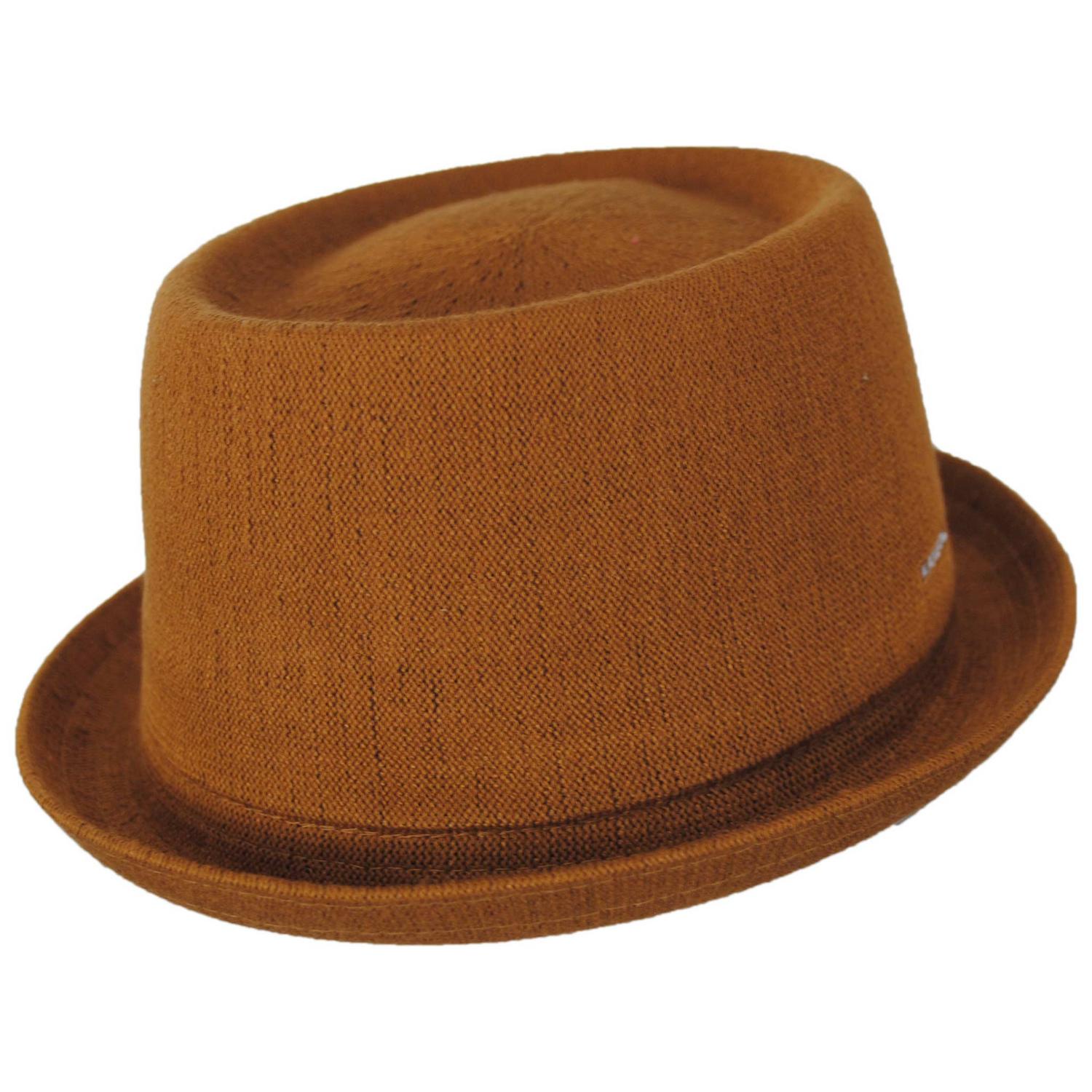Kangol | Bamboo Mowbray Pork Pie Hat - Rustic Caramel | 185744RC | lead | RUSTIC CARAMEL