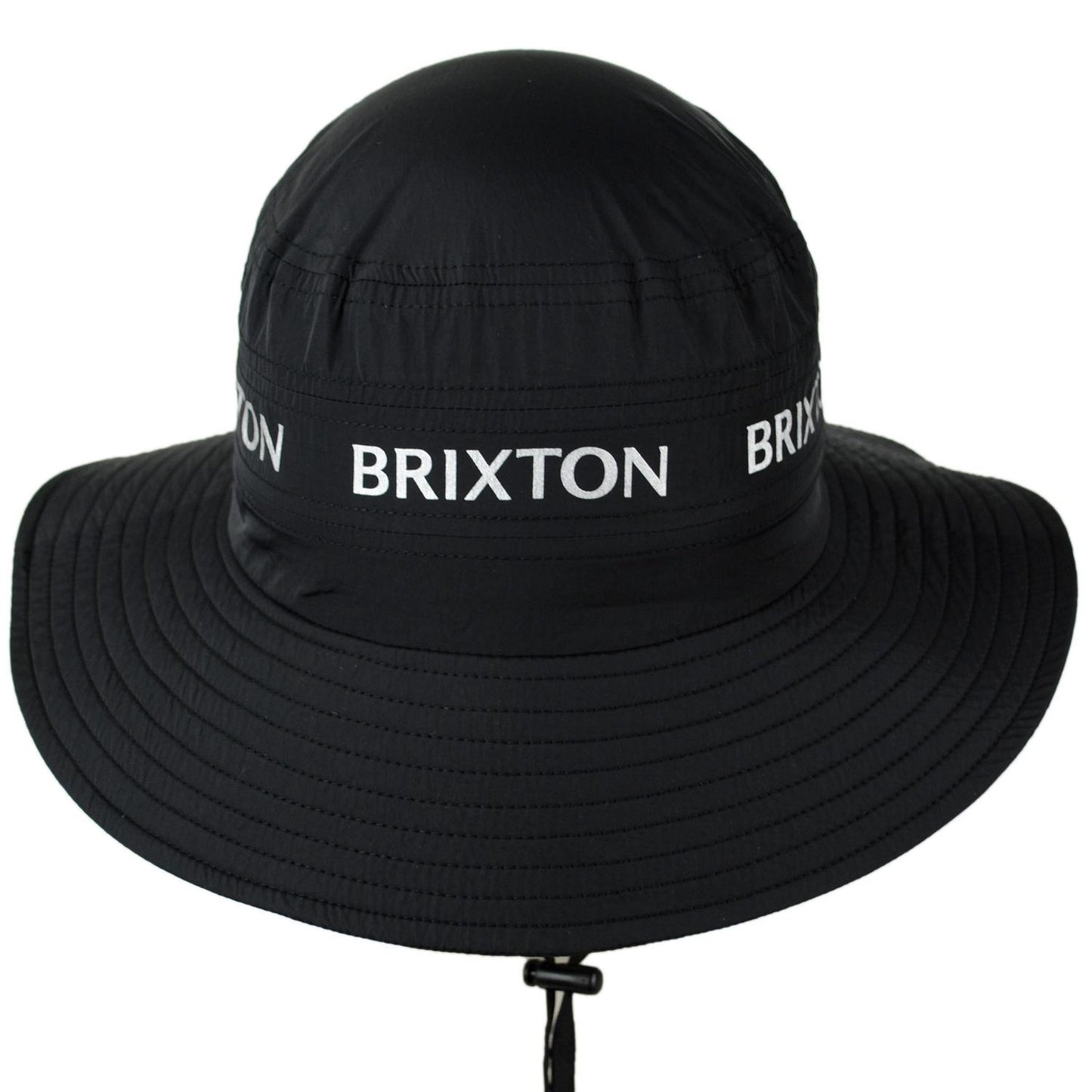 BRIXTON HATS | Journey Rain Safari Booney Hat | 185562 | front | BLACK