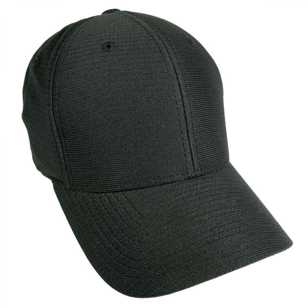 Flexfit | Cool and Dry Flexfit Fitted Baseball Cap | 221505 | lead | BLACK