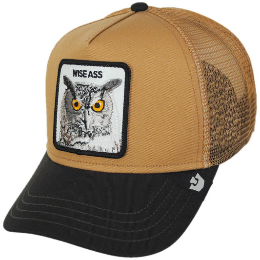 Goorin Bros | Wise Ass Mesh Trucker Snapback Baseball Cap | 200391 | lead | HEAT/GROUND