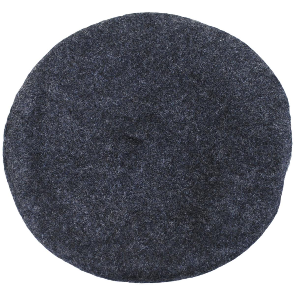 Village Hat Shop | Wholesale Wool Fashion Beret B2B Pre-Pack | B2B152500 | top | CHARCOAL