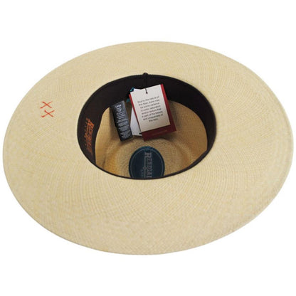 Renegade | Foss Panama Straw Fedora Hat | 127746 | under | NATURAL