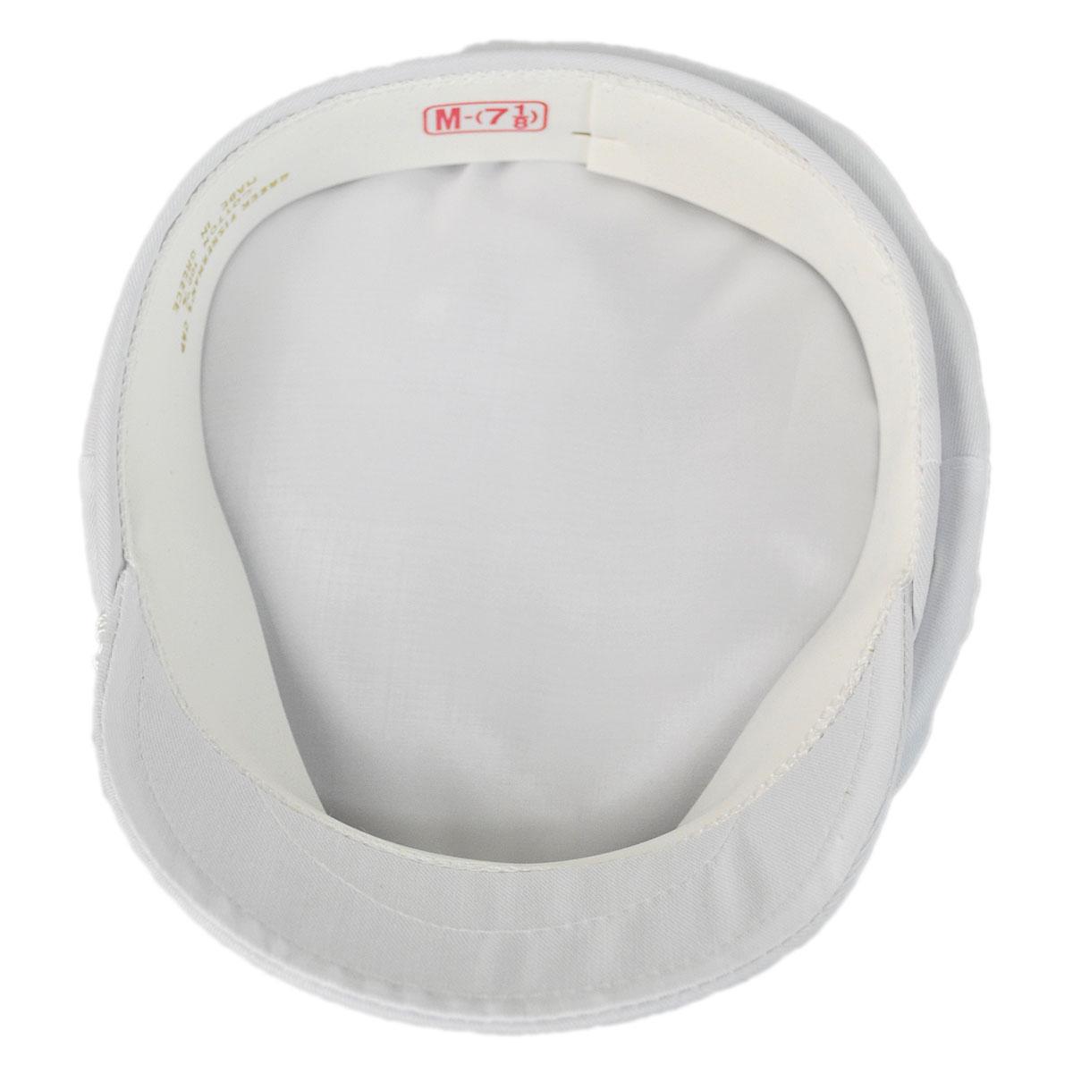 Aegean | Cotton Greek Fisherman Cap | 180005 | under | WHITE