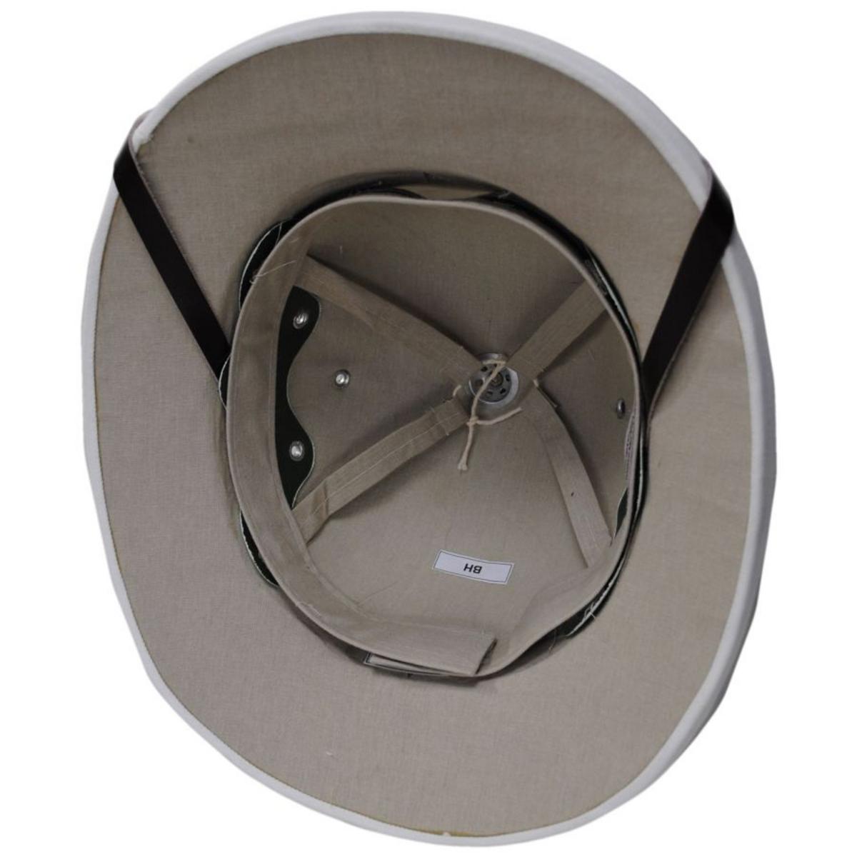 Village Hat Shop | French Pith Helmet | 155800 | under | WHITE