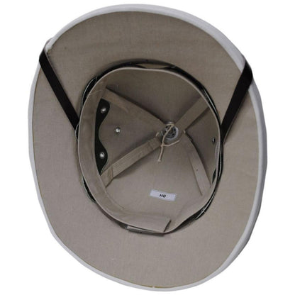 Village Hat Shop | French Pith Helmet | 155800 | under | WHITE