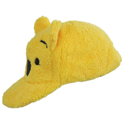 Disney | Winnie the Pooh Fuzzy Adjustable Baseball Cap | 190527 | profile | YELLOW