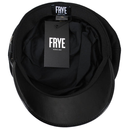 FRYE | Buckle Band Fiddler Cap | 108671 | under | BLACK