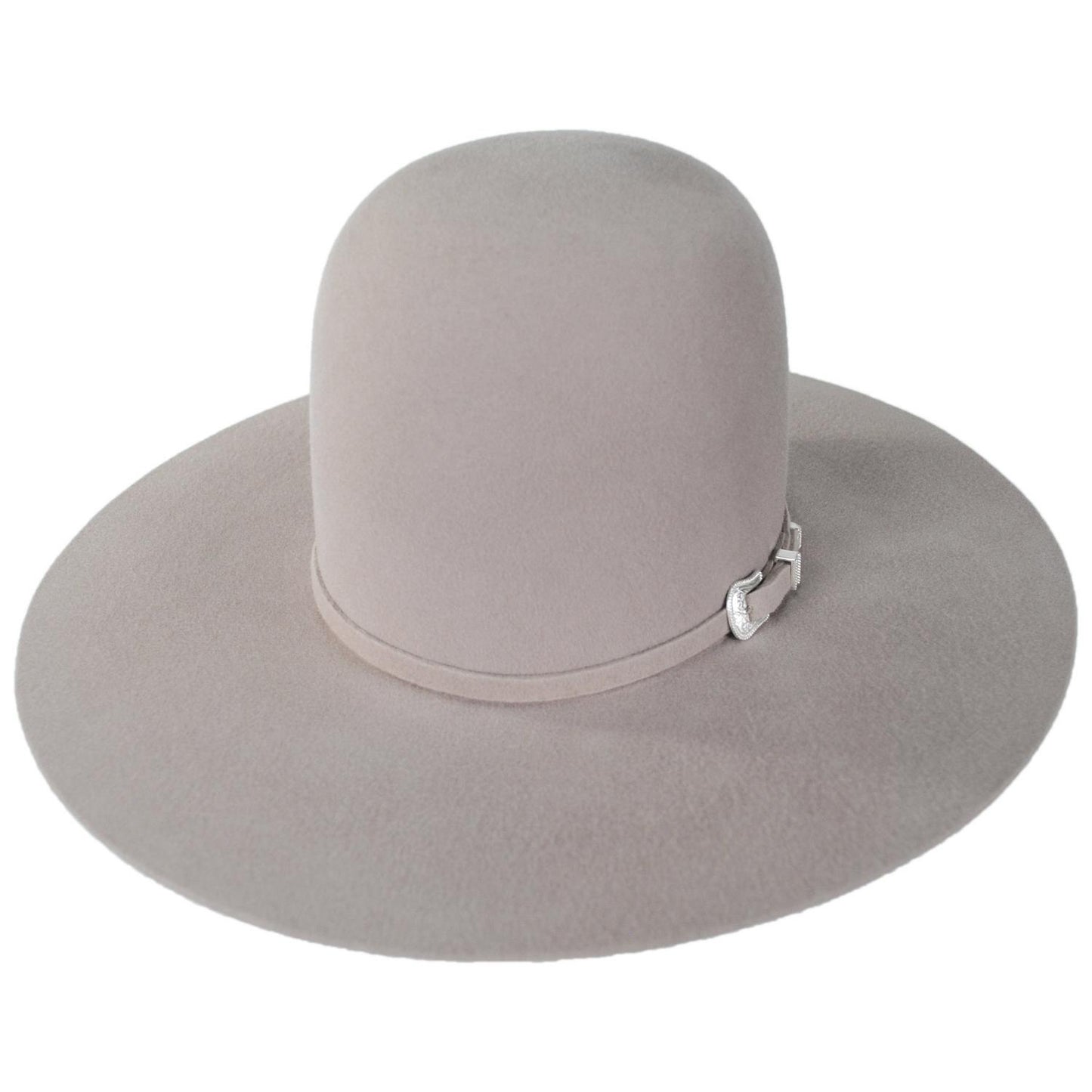 Bailey Western | Lightning Open Wool and Angora Felt Cowboy Hat | 130021 | lead | SILVERBELLY