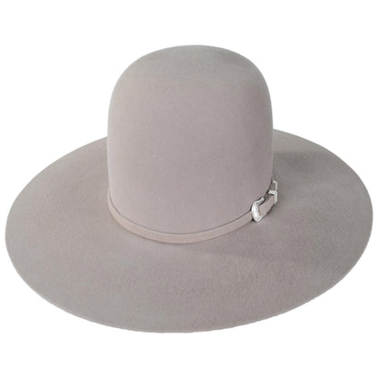 Bailey Western | Lightning Open Wool and Angora Felt Cowboy Hat | 130021 | lead | SILVERBELLY