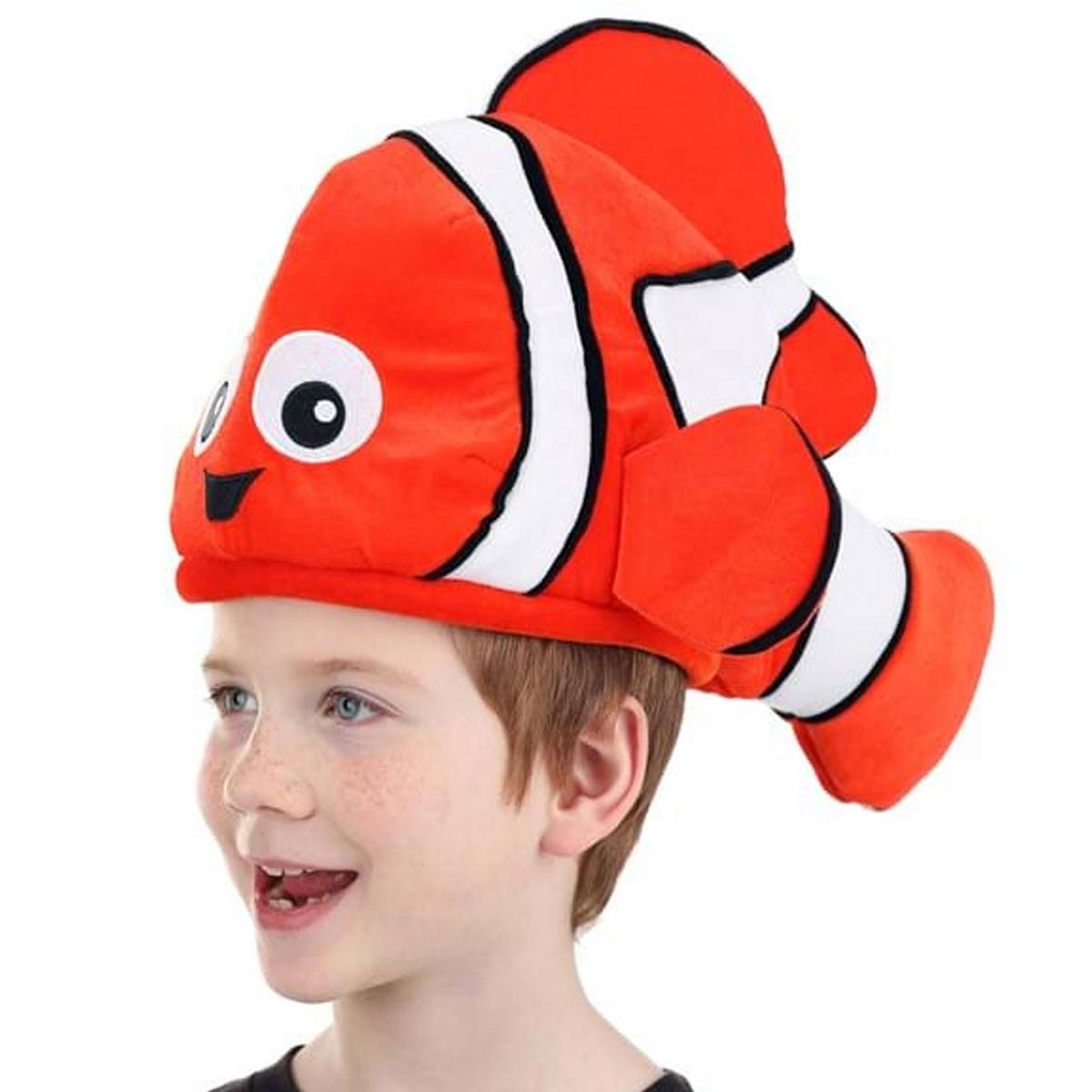 Disney | Kid's Finding Nemo Hat | 556096 | lsmone | ORANGE/WHITE