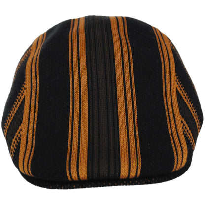 Kangol | Nostalgia Stripe 507 Ivy Cap | 160839 | front | BLACK