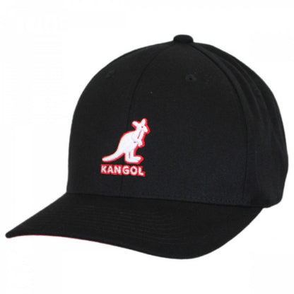 Kangol | 3D Logo Flexfit Fitted Baseball Cap | 201150 | lead | BLACK