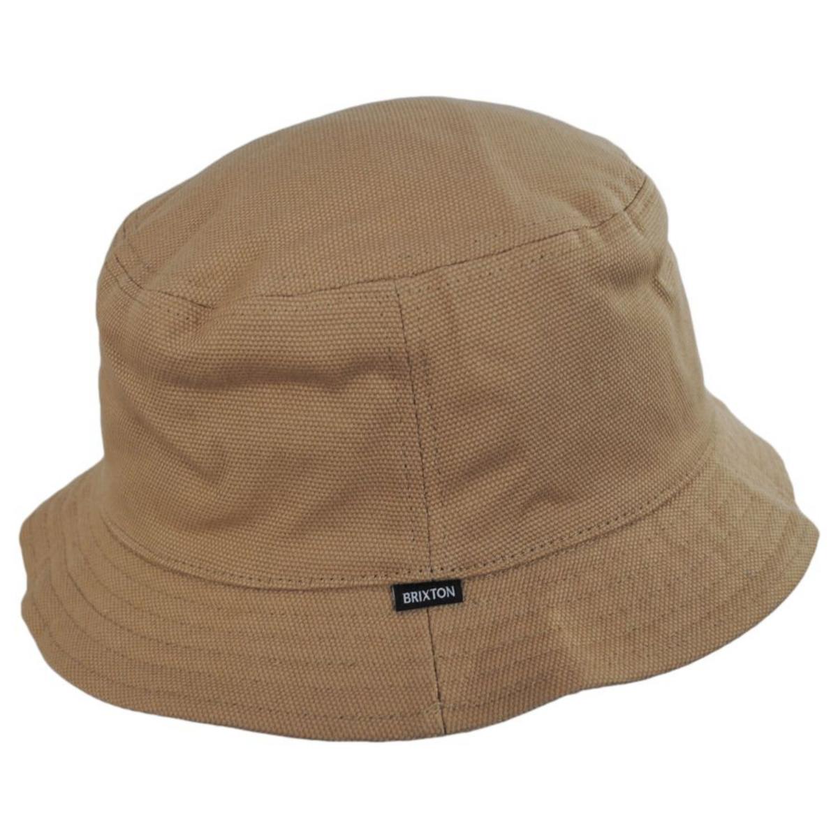 BRIXTON HATS | Abraham Reversible Bucket Hat | 185536 | front | MOJAVE