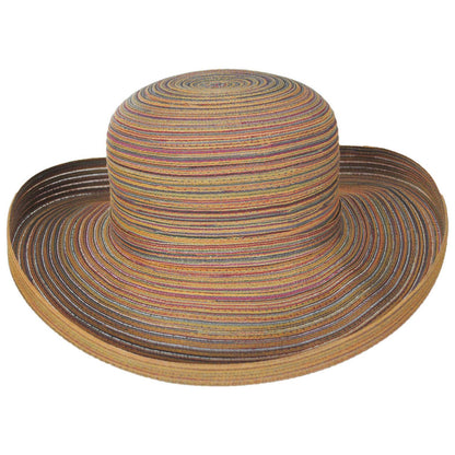 Scala | Eden Poly Blend Roller Sun Hat | 101401 | front | SPICE