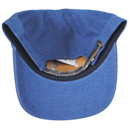 BRIXTON HATS | Stith Cotton MP Snapback Baseball Cap | 201893 | under | LIGHT STONE WASH DENIM