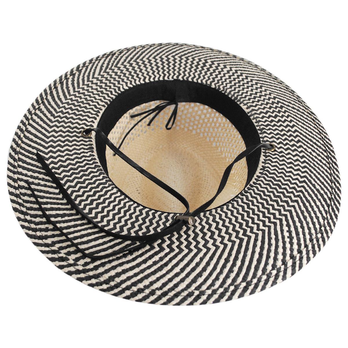 Chevron Toyo Straw Aussie Fedora Hat