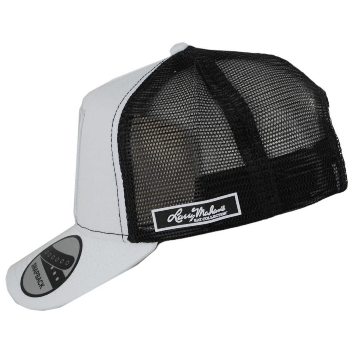 Larry Mahan Hats | Loteria El Gorrito Snapback Trucker Baseball Cap | 221325 | profile | WHITE