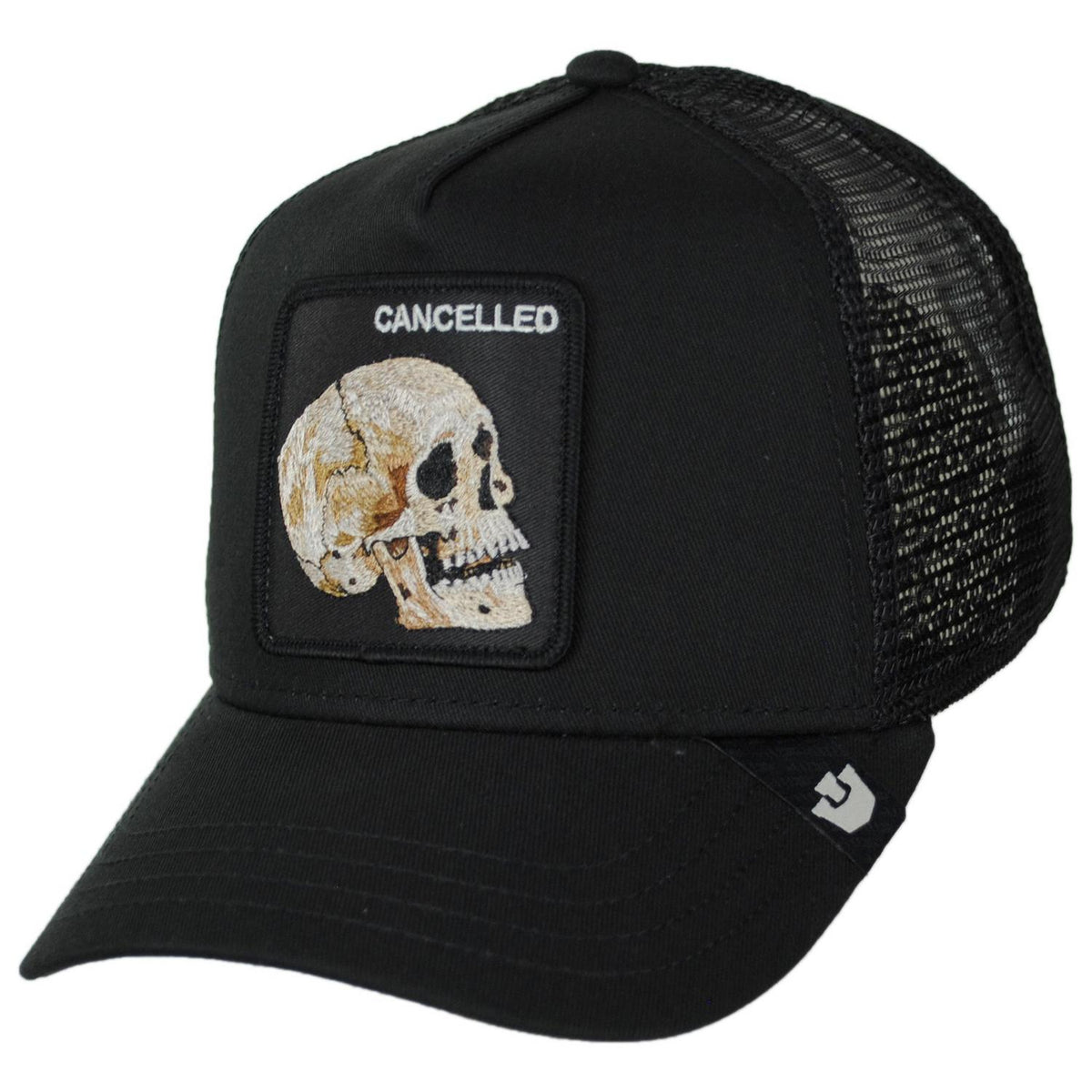 Goorin Bros | The Cancelled Skull Mesh Trucker Snapback Baseball Cap | 200806 | lead | VOID