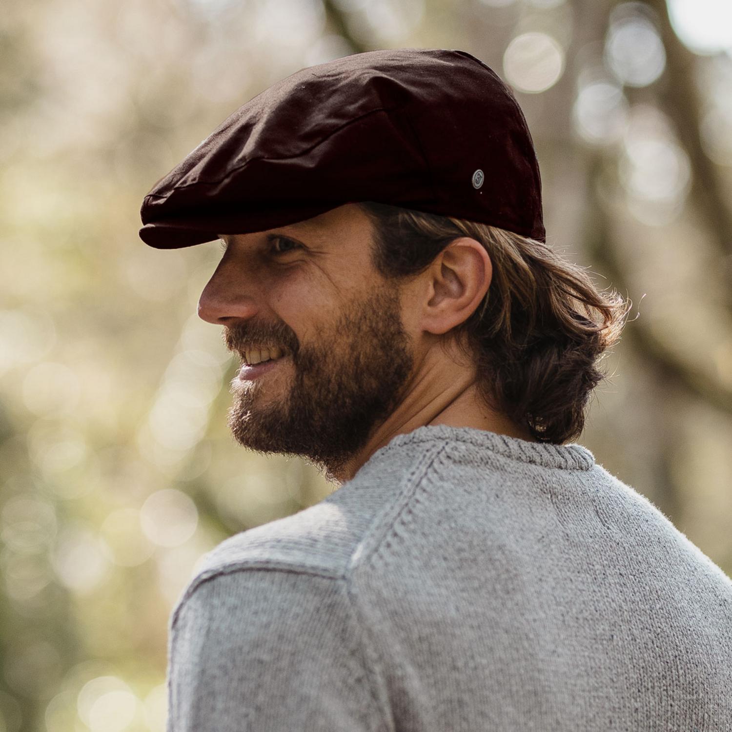 Jaxon & James | British Millerain Wax Cotton Ivy Cap | 170011 | lsmone | BROWN