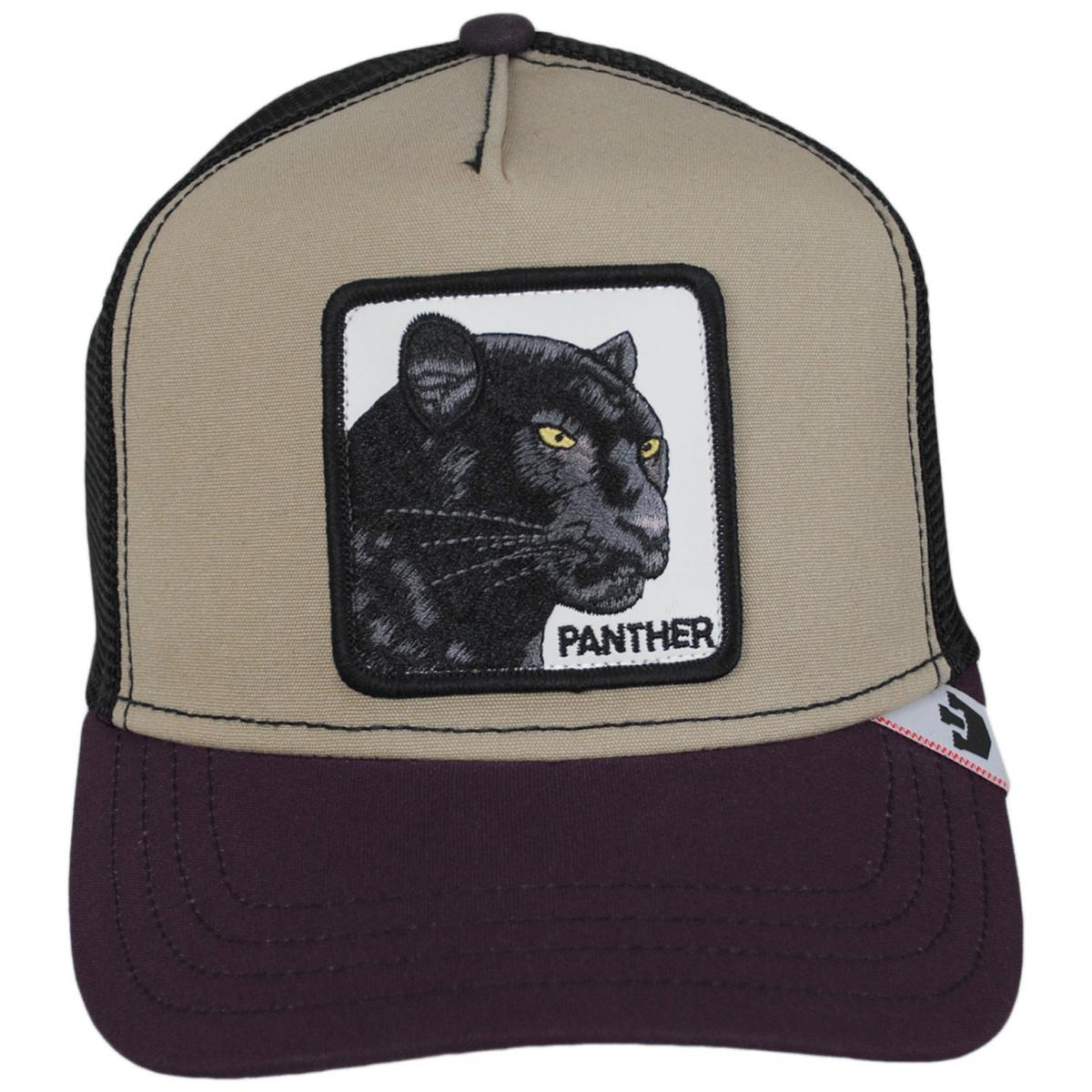 Goorin Bros | MVP Panther Mesh Trucker Snapback Baseball Cap | 200634 | front | PURPLE