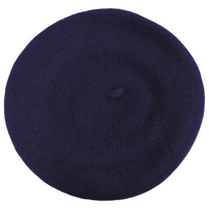 Village Hat Shop | Wool Fashion Beret | 152500 | top | NAVY BLUE