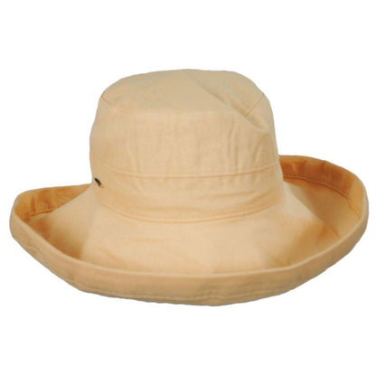 Scala | Lanikai Cotton Sun Hat | 106374 | lead | BEESWAX