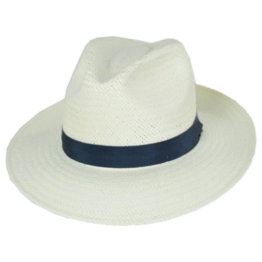 Bailey 1922 | Rothney Raindura Straw Fedora Hat | 127873 | lead | IVORY