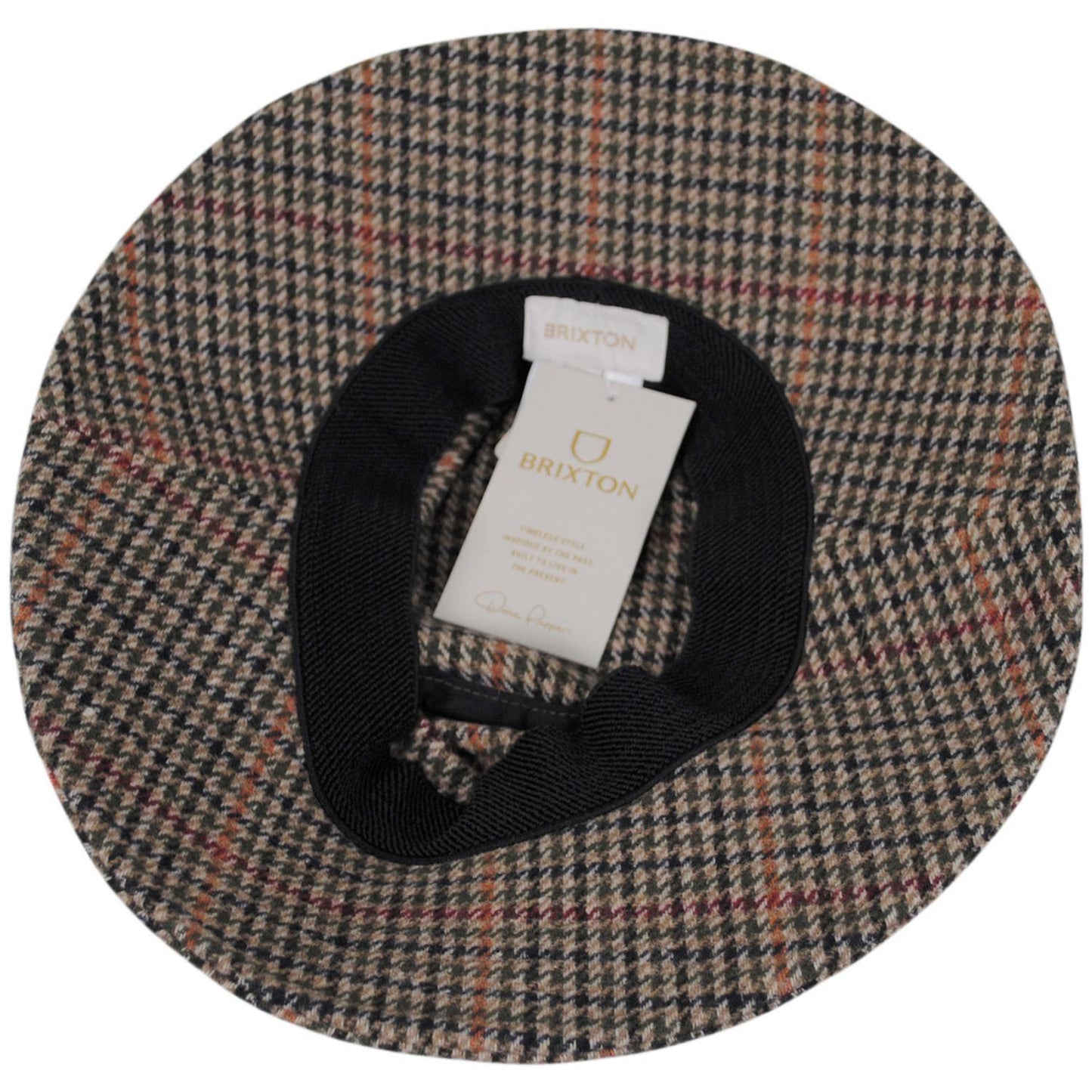 BRIXTON HATS | Whittier Tweed Packable Bucket Hat - FINAL SALE | 185550 | under | OLIVE/BEIGE/BLACK