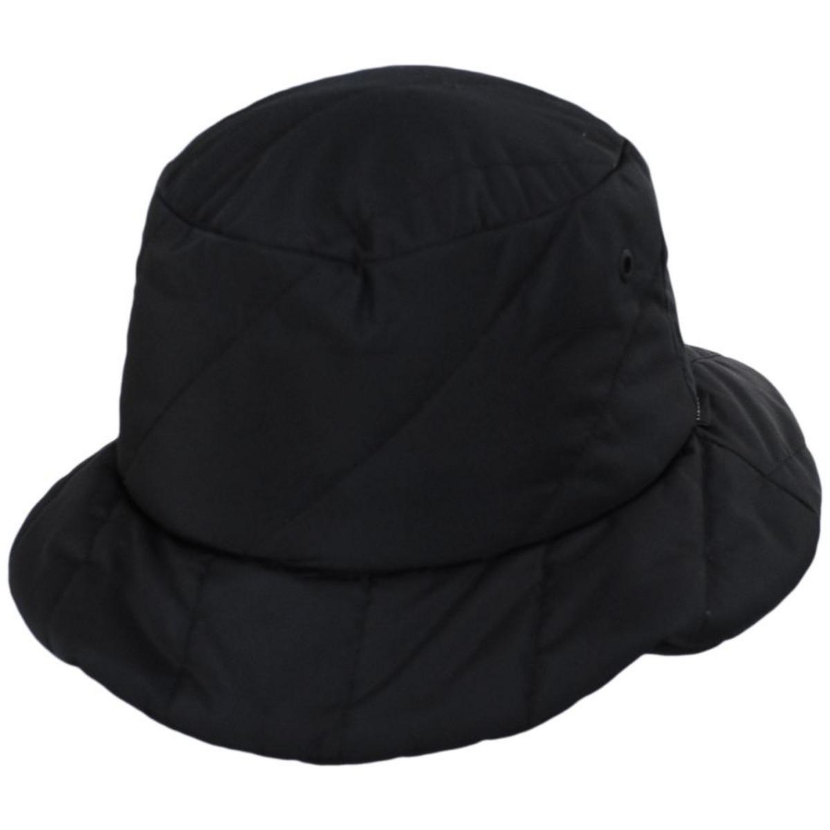 Tilley Endurables | Abbott Thindown Quilted Bucket Hat | 400845 | lead | BLACK