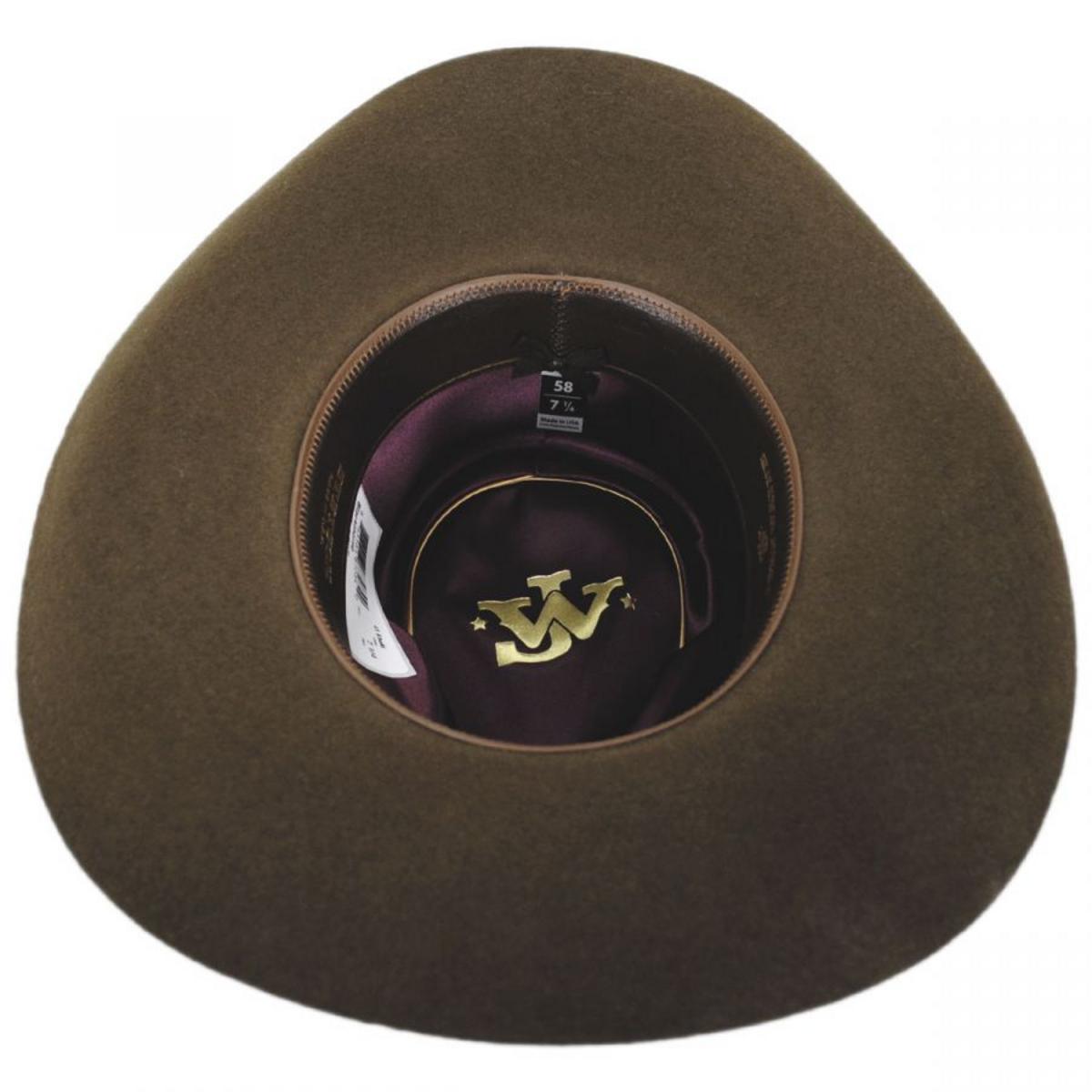 Stetson | John Wayne Blackthorne Wool Felt Western Hat | 130702 | under | KHAKI