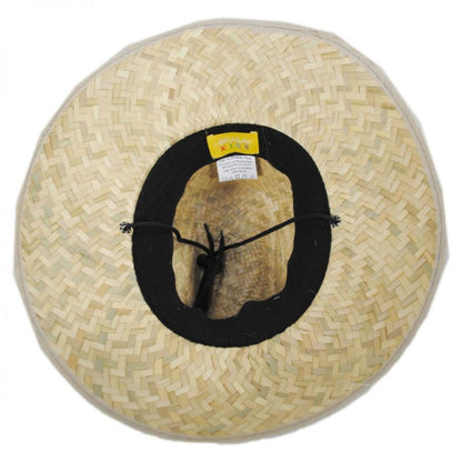 Scala | Kid's Costa Brava Palm Straw Lifeguard Hat | 505013 | under | NATURAL