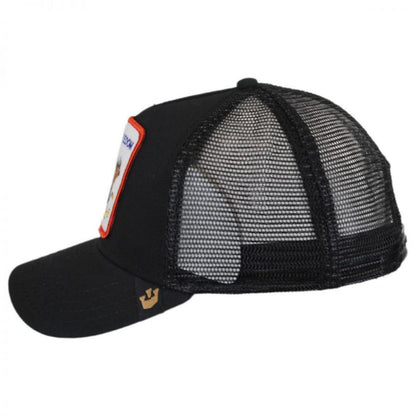 Goorin Bros | Freedom Mesh Trucker Snapback Baseball Cap | 200488 | profile | BLACK