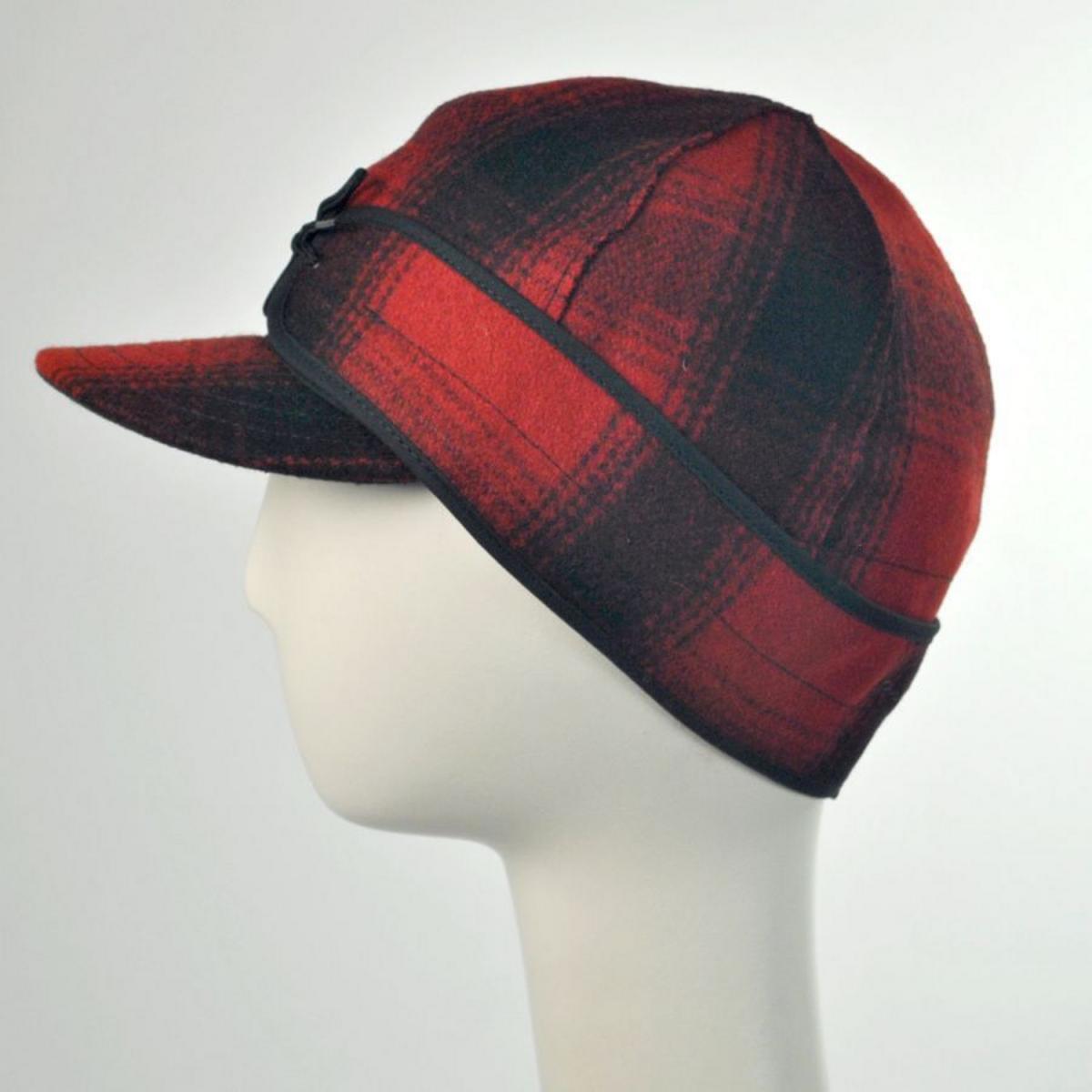 Stormy Kromer | Original Wool Cap | 220700 | detailone | RED/BLACK