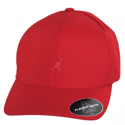 Kangol | Flexfit Delta Tech Fitted Baseball Cap | 201189 | lead | RED