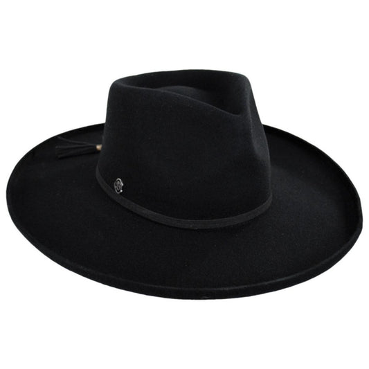 Biltmore | V.C. Revel Heart Wool Felt Rancher Fedora Hat