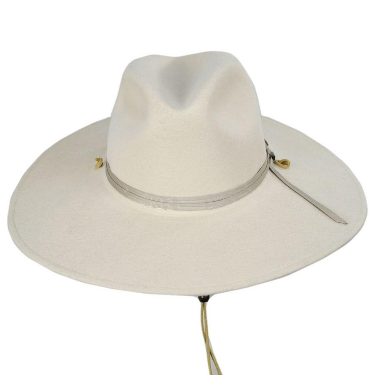 Stetson | Holden Crushable Wool Felt Aussie Hat | 130724 | front | SILVERBELLY