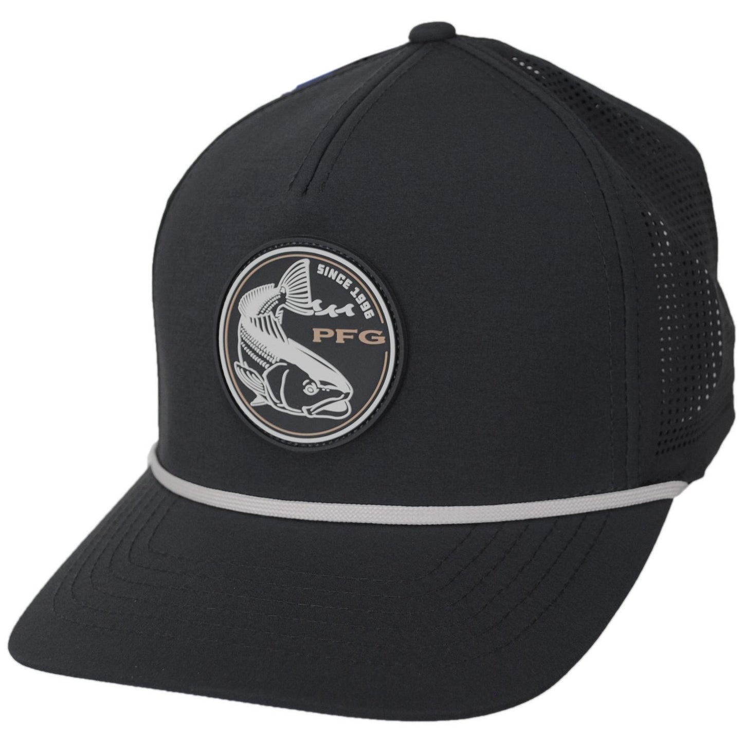 Columbia Sportswear | Tidal Pursuit 3D Stretch Snapback Baseball Cap | 400088 | lead | SHARK