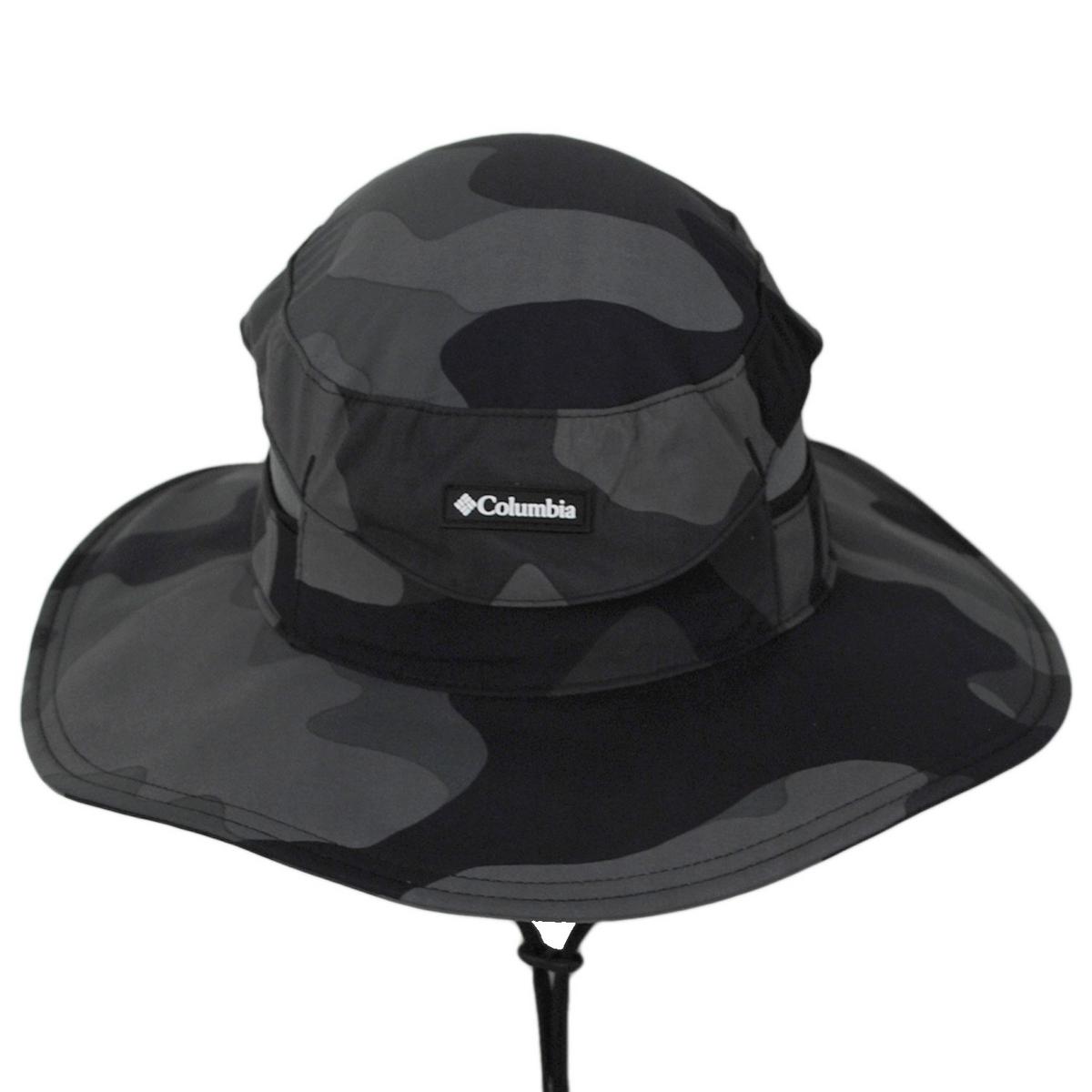 Columbia Sportswear | Bora Bora Printed Booney Hat | 400121 | front | BLACK MOD CAMO