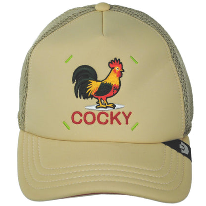 Goorin Bros | Neo Farm Cocky Mesh Trucker Snapback Baseball Cap | 200767 | front | TOAST