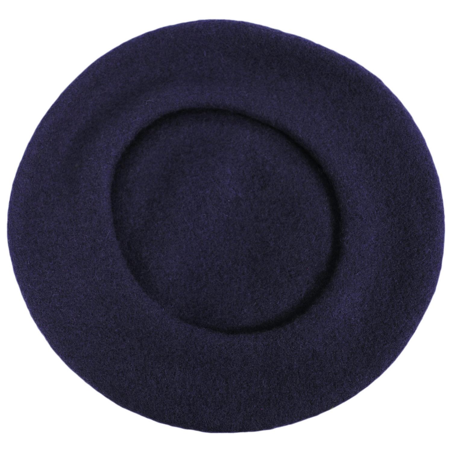 Village Hat Shop | Wool Fashion Beret | 152500 | under | NAVY BLUE