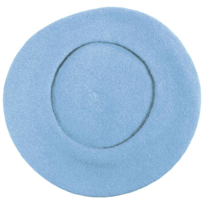 Village Hat Shop | Wholesale Wool Fashion Beret B2B Pre-Pack | B2B152500 | under | LIGHT BLUE